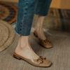 Fashion Sandals Outside Shoes for Women Low Heel Slides Mules Woman Slippers Cheap Liquidation Elegant and Fashionable Original Pvc Chic