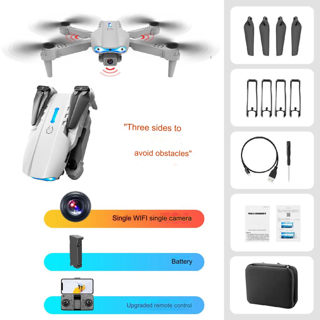 E99 K3 Pro HD 4k Dual Camera High Hold Mode Foldable Mini RC WIFI Aerial Photography Quadcopter Toys Helicopter