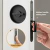 Round Pocket Door Lock, Bedroom Sliding Door, Balcony Door, Kitchen Indoor Wooden Door, Sliding Door Lock
