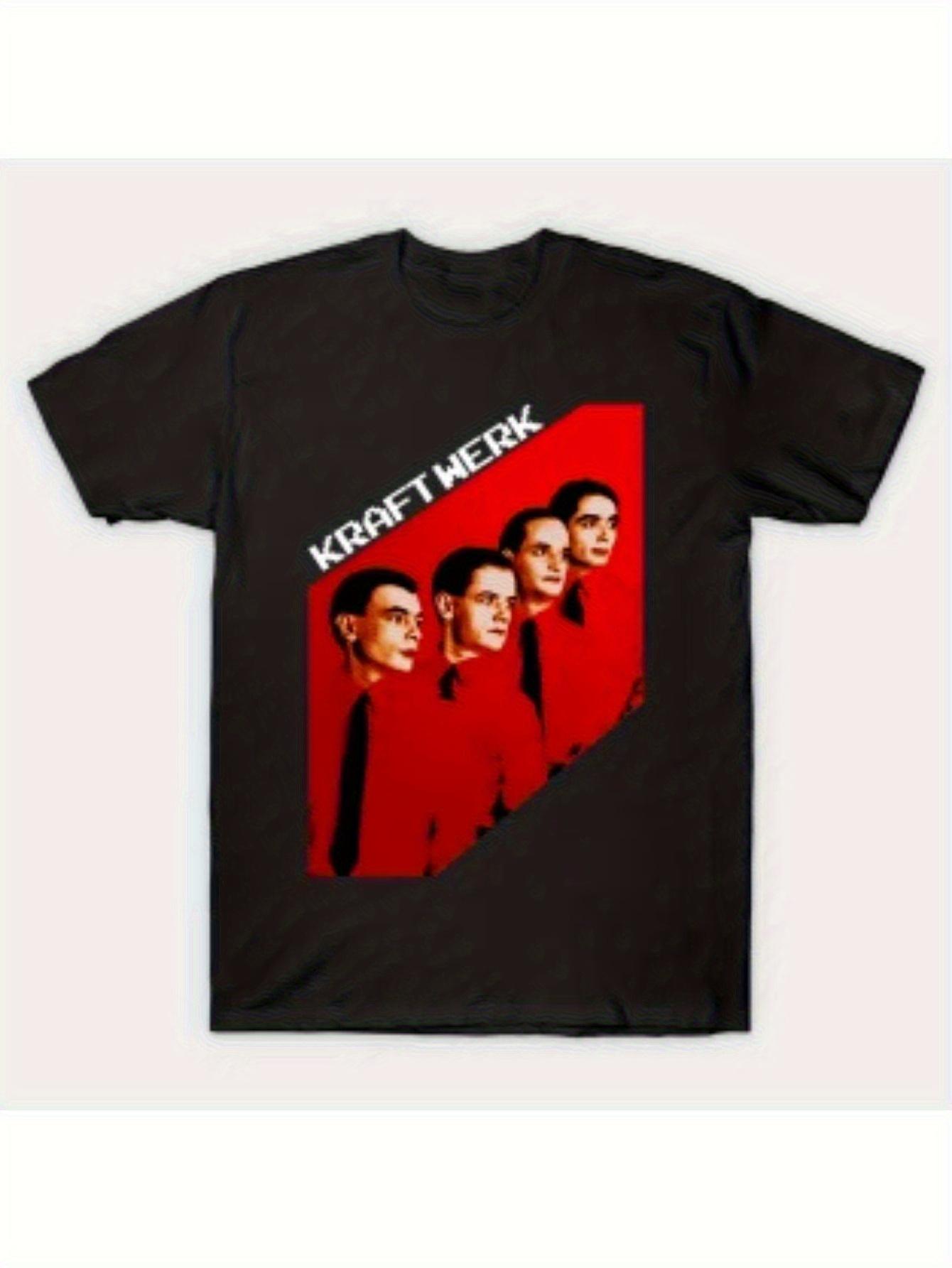 Men S Kraftwerk Graphic T-Shirt - Retro Style S