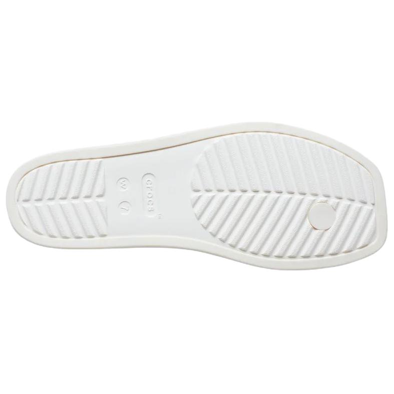 Crocs Simple Versatile Anti-Friction Slide Sandals Women Sandals White 209862-0WV
