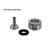 Thread Faucet Shank Adapter with Tailpiece Beer Faucet Line Cleaning Adapter  Jockey Box Beer Tower DIY Draft-cleaning System