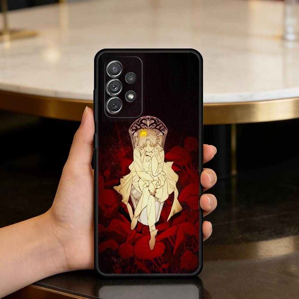 A-Alien S-Stage L-Luka Phone Case For Samsung Galaxy A73,A72,A71,A70,A53,A52,A51,Soft Silicone Black Cover