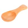 5Pcs Wood Mini Spoon Short  Handle Ice Cream Spoon Easy To Store Wooden Spoon  Kitchen