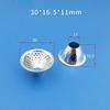 1 Piece 20-126Mm 15-120 Degree Lampshade Reflective Bowl For Diy Light Optical Led Aluminium Reflector Cup For Cob Lamp Bead