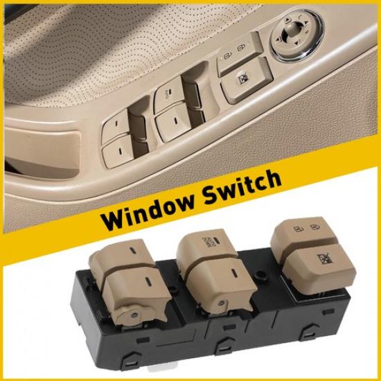 

For Hyundai Elantra 2011-2015 Beige Driver Master Door Window 93570-3X000 Switch