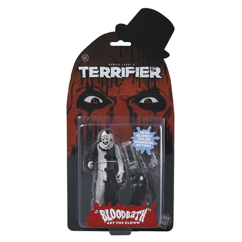 Terrifier Art the Clown Blood Bath 5  Action Figure