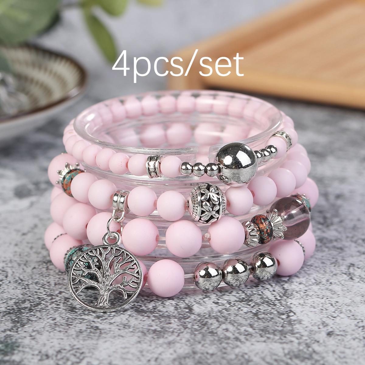 

JYL TS Bracelet Hook Shape 3-color Design Boosts Versatile Charm Pink бледный васильковый