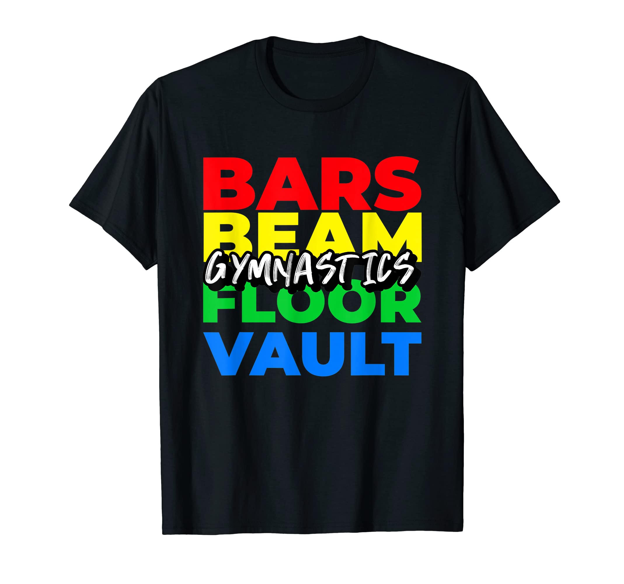 

Gymnastics Bar Beam Floor Bolt T-Shirt