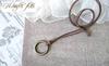 Leather Necklace Chic patterned beaded antique gold ring necklace glasses glasses holder for men and made in [flower storm] (Flower Storm) (glasses