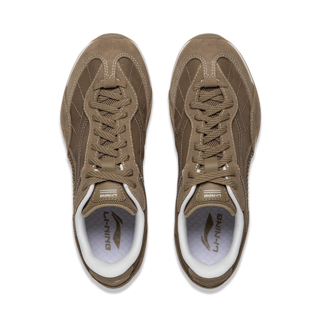 Li-Ning Filin Boxing Classic Versatile Fashion Retro Trendy Comfortable Non-Slip Wear-Resistant Lightweight Low-Top Casual Shoes AGLW204-4