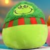 Christmas Grinch Plush Toy Pillow Funny And Adorable Stuffed Animal