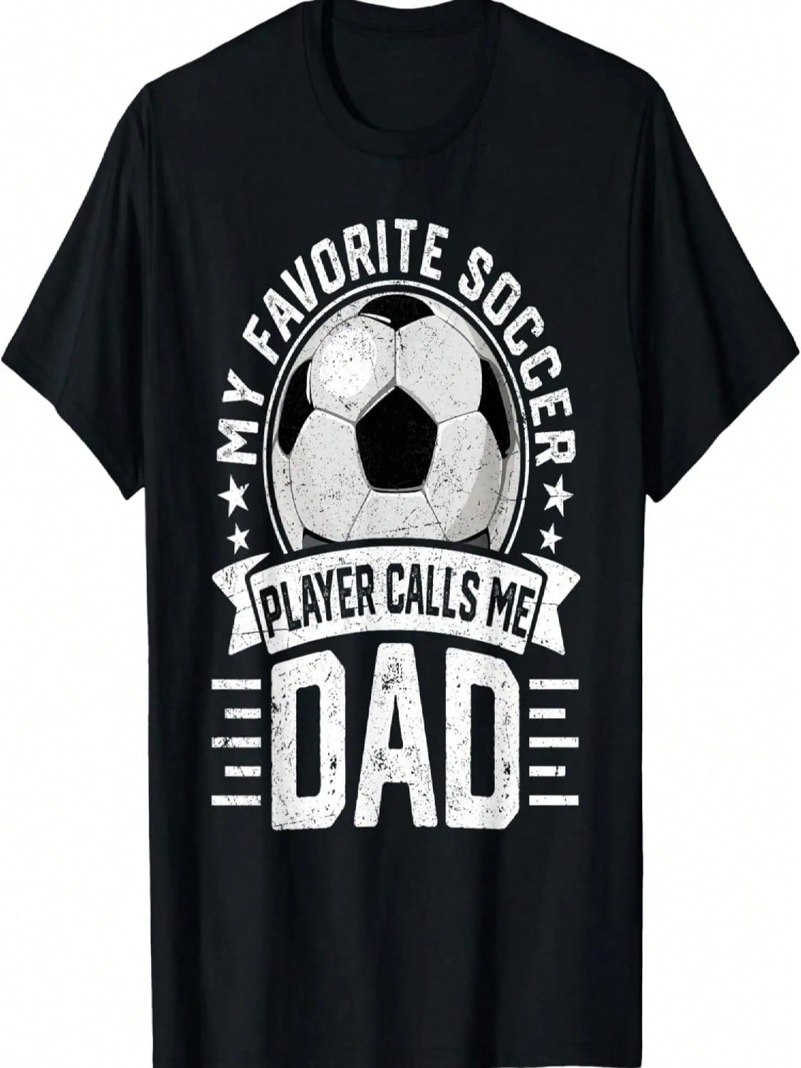 My Favorite Soccer Player Calls Me Dad Father s Day Daddy T-Shirt S разноцветный