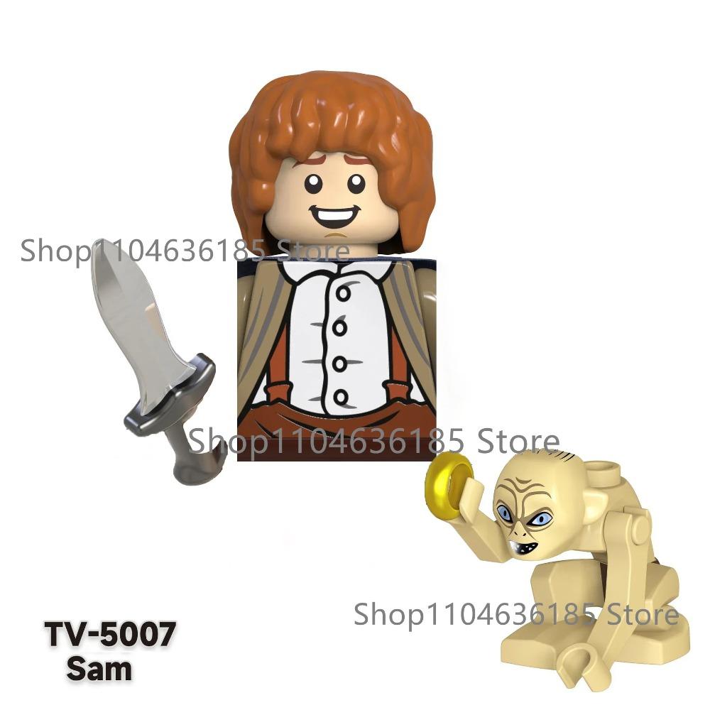 New Lord Rings Mini Figure Model Elves Orcs Army Gandalf Saruman Game Thrones Action Figure Building Blocks Kids Toys Gifts