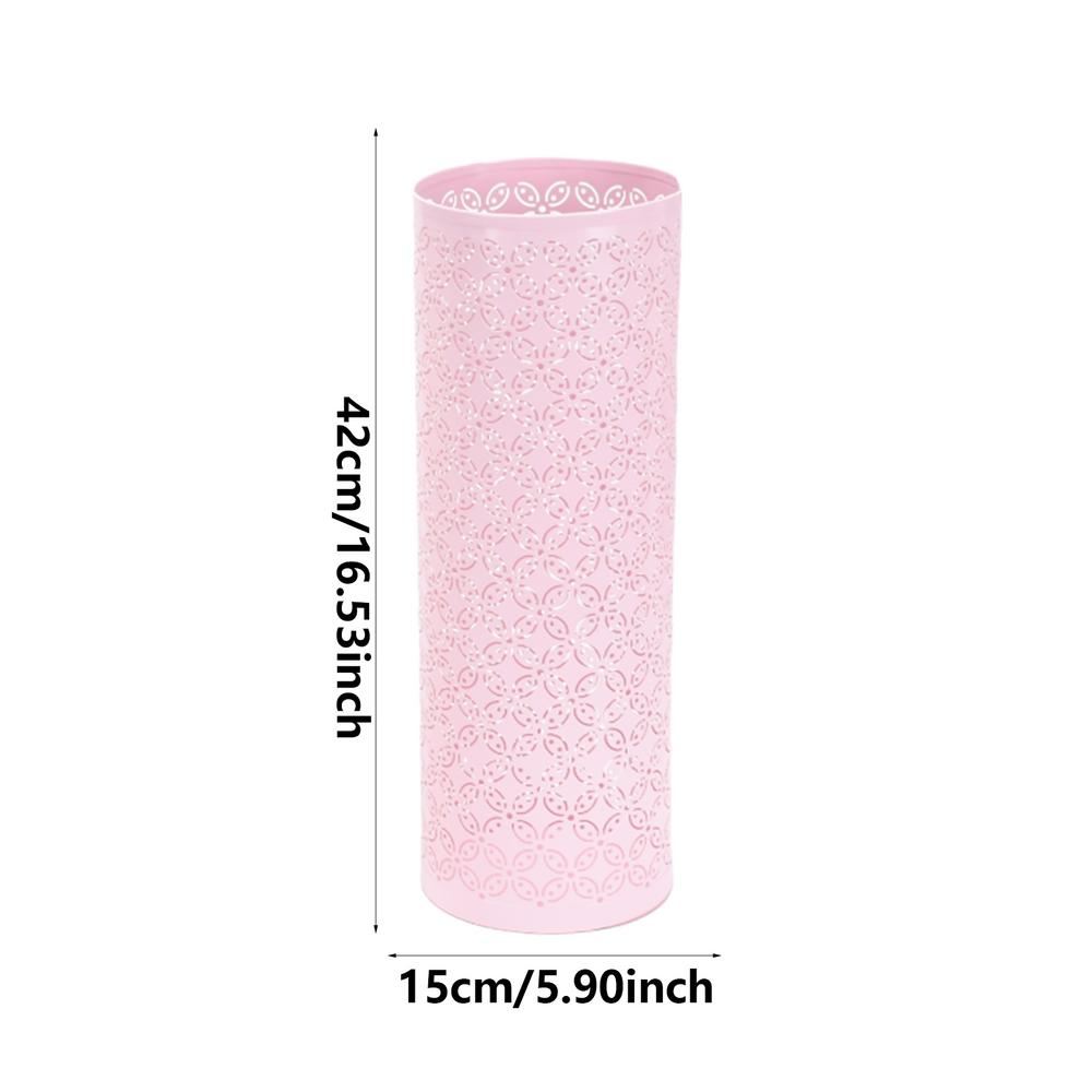 Umbrella Holder For Entryway Metal Round Umbrella Stand Rack Home Must Have Umbrella Bucket For Porch Dormitory Offices Entrance