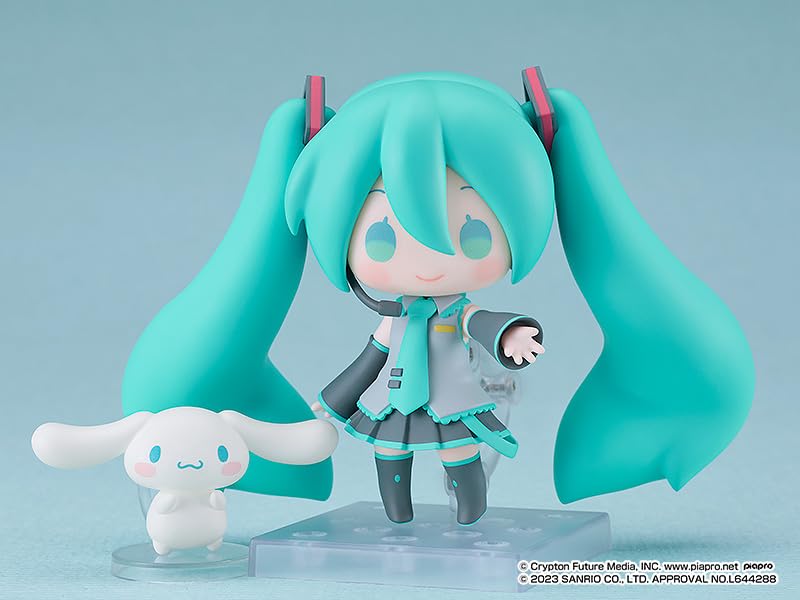 Nendoroid Hatsune Miku X Cinnamoroll Hatsune Miku Cinnamoroll Collaboration Plastic Painted Movable Figure Ver. Non-scale