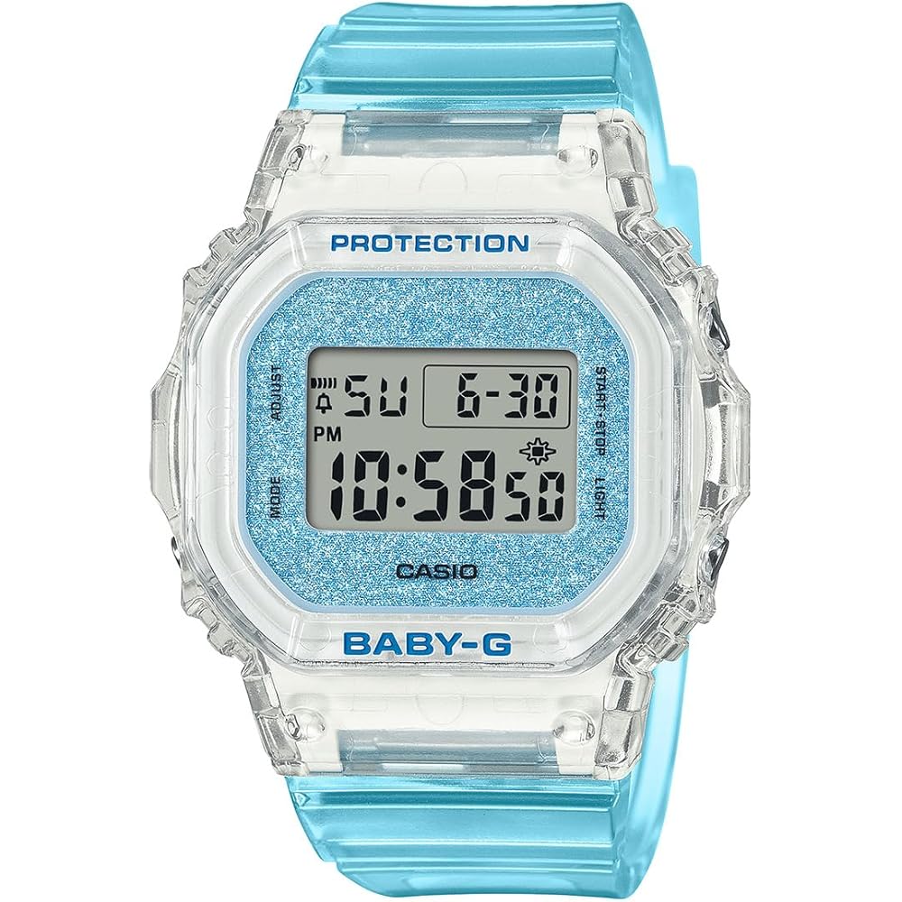 Casio Baby-G BGD-565GC-2JF Women s Blue Skeleton Watch 200M Water Resistant Stylish Design