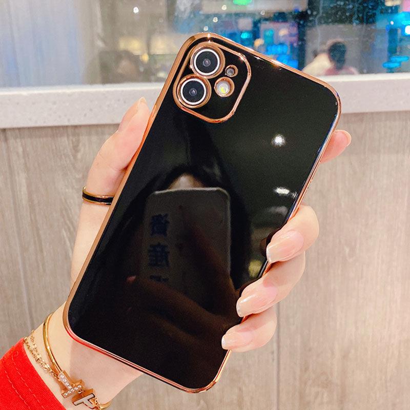 

Infinix Note12Pro/ Tecno Spark Go/ Itel Vision Electroplated Silicone Phone Case Tecno Camon 16