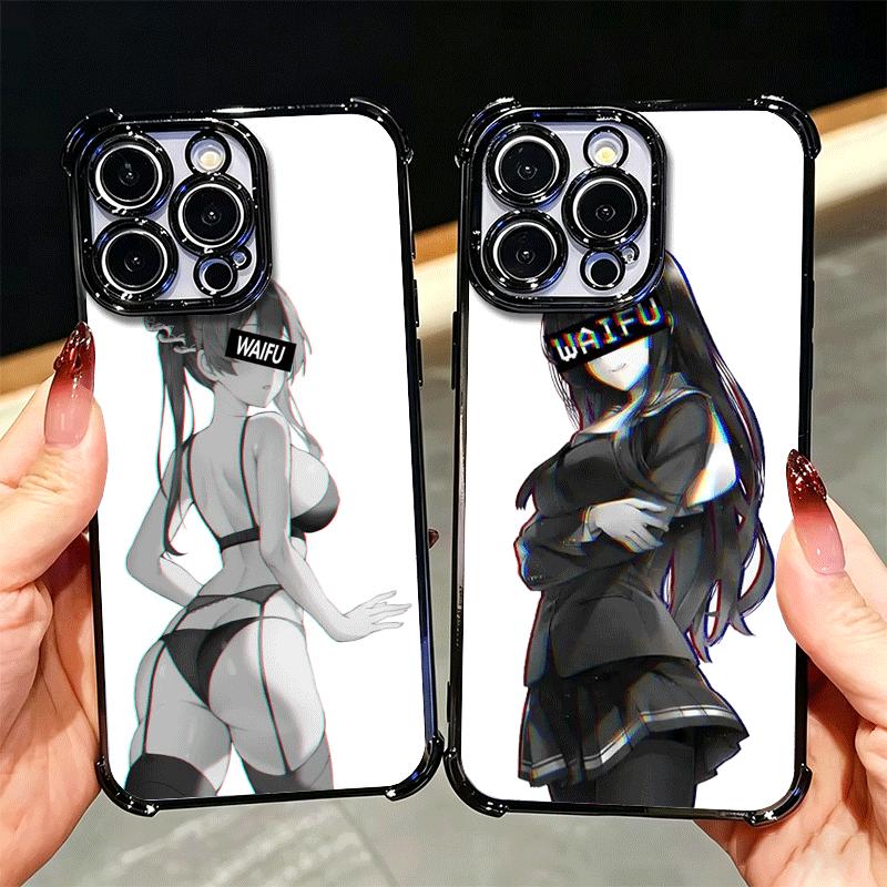 Sugoi Senpai Waifu Kawaii Anime Girl Soft Phone Case For Xiaomi Poco X7 X8 Pro Max X6 X5 X3 F8 Ultra F7 M8 M7 M5S Redmi 15C 15A
