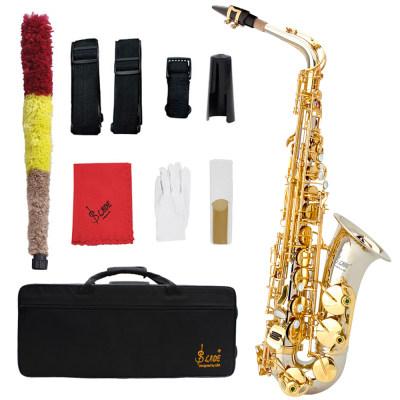 SLADE Eb Alto Saxophone E Falt High Quality Brass Lacquer Saxophone Professional Woodwind Instruments for Playing with Case