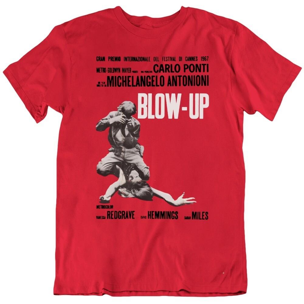 Blow up 1967 Retro Movie Film Vintage Poster v3 T Shirt Unisex T-Shirt XXXXL
