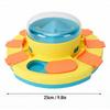 Food Puzzle Slow Feeder Non Slip Base Stable Smart Pressing Function Dog Interactive Treat Dispenser Type 2