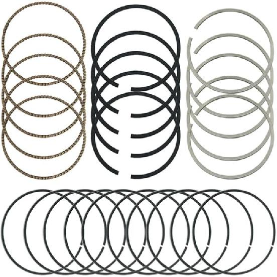 

Piston Ring Set STD Compatible with Volvo S40 S60 S80 C30 C70 2.4 2.5 L5 B5244S B5254T,Replace 30731512, 31330245, 31330246,Only For STD Size