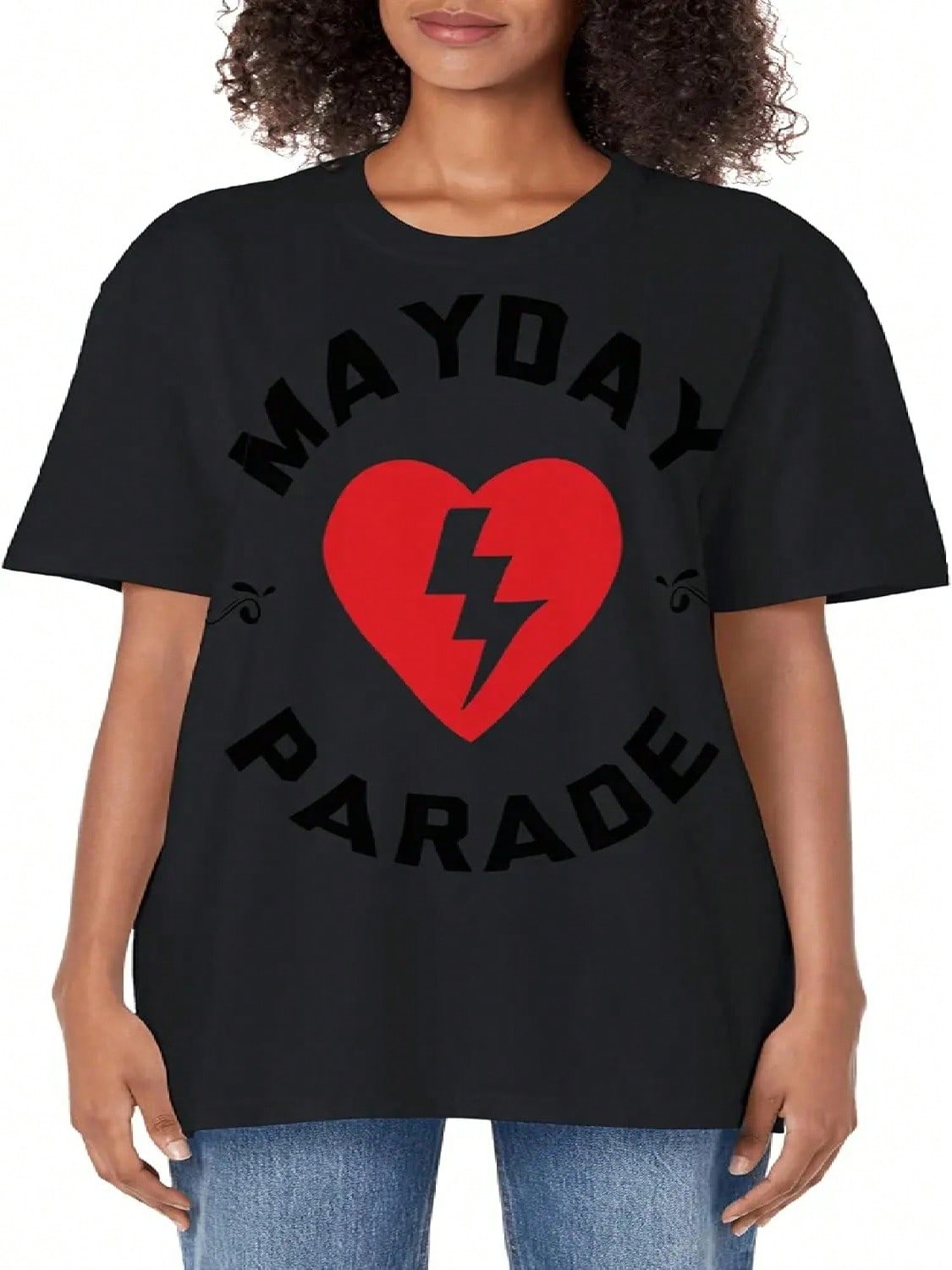 May Day Parade Adult Oversized Vintage T-Shirt S разноцветный