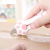 Schattige Kattenpoot Intrekbaar Stanleymes Mini Draagbaar Kattenklauw Doosopener Papier Snijder DIY Handaccount Kunst Ambacht Snijgereedschap