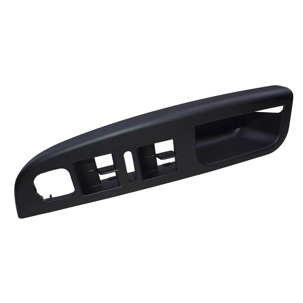 Car Interior Front Door Window Switch Bezel Trim 1K4868049C For Jetta MK5 2005-2010 For Golf MK5 2006-2009 Plastic Black Accesso