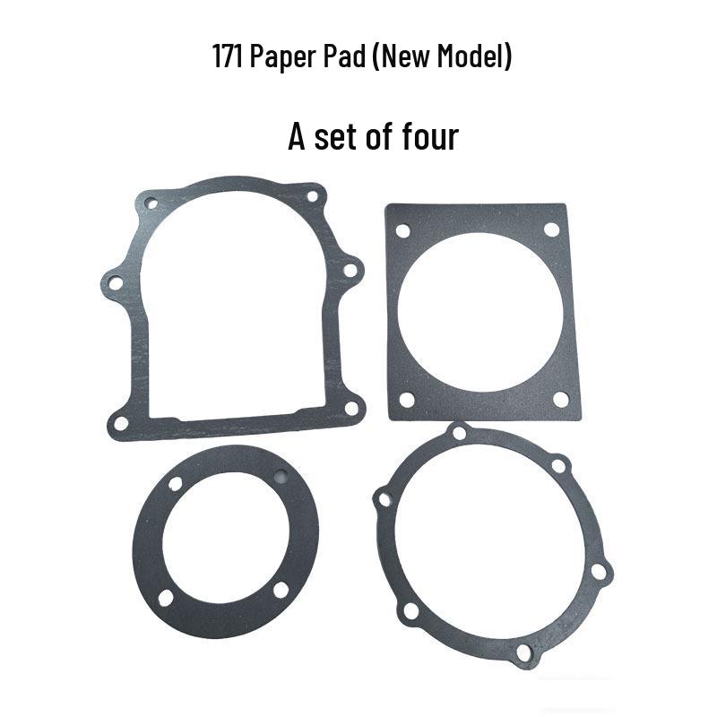 171 Asbestos Micro-tiller Gasket Set: Adjustable Thickness, Includes Flange, Power Take-off Housing, and Side Cover Gaskets
