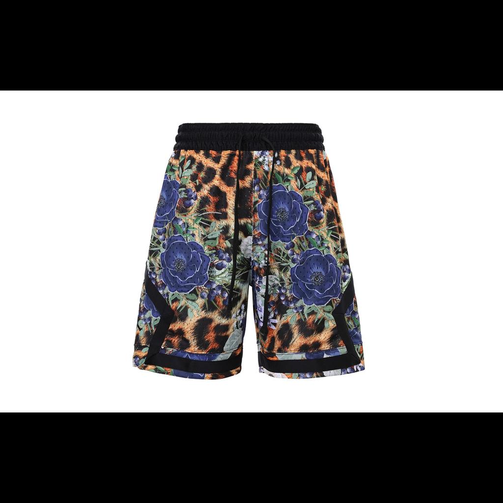 Nike Pantaloncini Casual Uomo Blu Giallo FQ2946-457