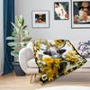 Highland Cow Blanket Natural Western Wildlife Animal Cow Cattle Pattern Landscape All Season Warm Lightweight Blankets for Sofa