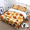 Autumn Maple Leaf Bedding Set Bedding Duvet Cover Set Duvet Cover Pillowcases (1 * Duvet Cover 2 * Pillowcases, without duvet insert)