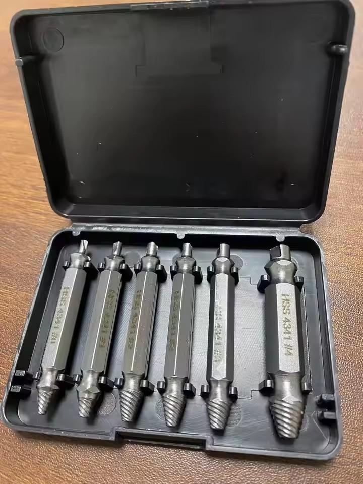 Damaged Broken Screw Extractor Drill Bit Set Stripped Broken Screw Bolt Remover Extractor Easily Take Easy Out Demolition Tools