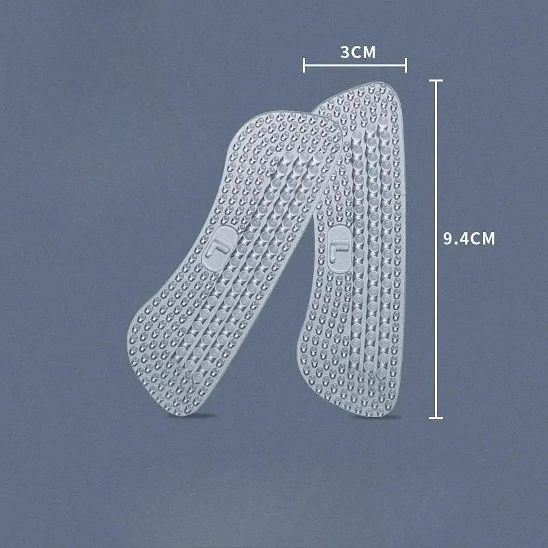 Silicone Shoes with Heel Stickers To Prevent Heels From Dropping and Rubbing Feet High Heels Half-size Insoles and Heel Shoes