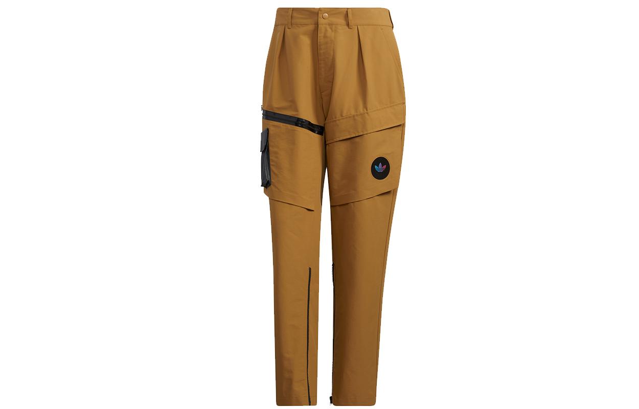 Adidas Originals PREMIUM WOVEN Cargo Pants Men s Orange Moderate H58054 XS
