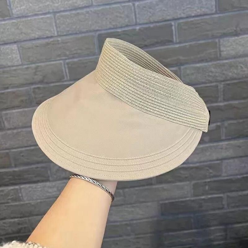 Beach Visor Summer Sun Hat Golf Cap Straw Sun Visor Golf Visor Women Visor Hat