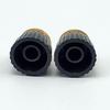2PCS Guitar String Post Caps Precisions Machined Potentiometers Comfortable Textured Surfaces for Enhancing Playabilitys