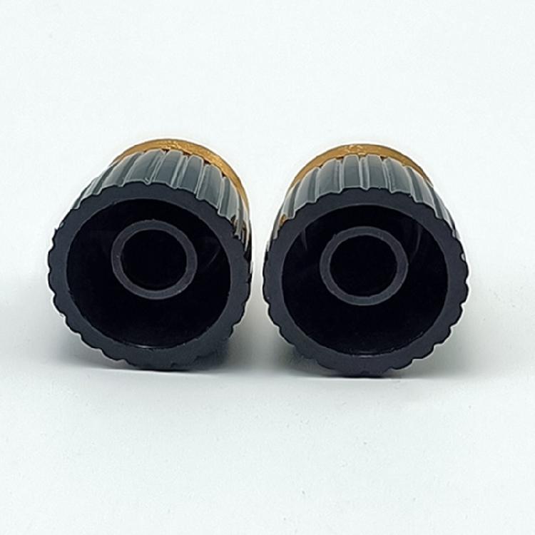 2PCS Guitar String Post Caps Precisions Machined Potentiometers Comfortable Textured Surfaces for Enhancing Playabilitys