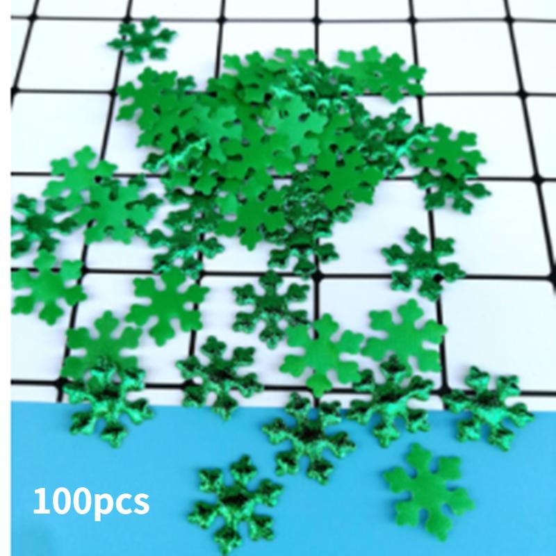 

2-3 см искусственные пластиковые белые снежные снежинки рождественские елочные украшения свадебные рождественские украшения для дома 3cm