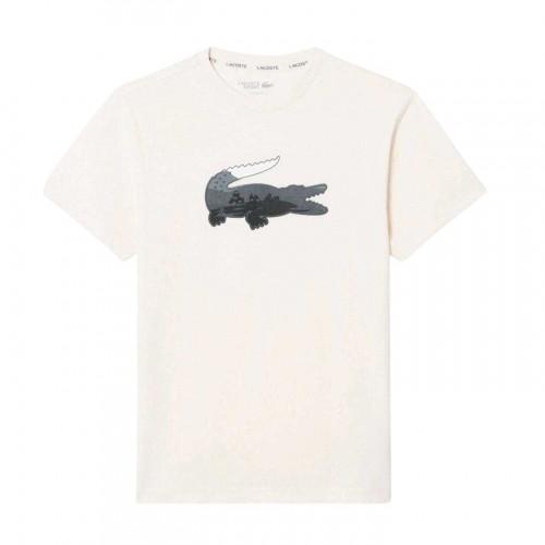 Lacoste Mens Crocodile Print Jersey T-Shirt