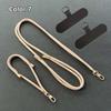 2Pcs/Set Short + Long Phone Strap Nylon Anti-lost Wrist Strap Phone Lanyard  Case Crossbody Shoulder