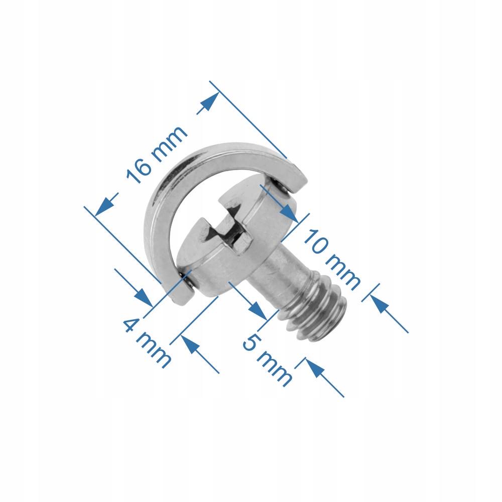 1/4" inch 14 mm tripod screw for camera