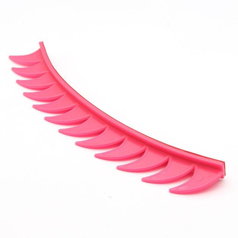 1Pc Rubber Dirt Biker Motocross Mohawk Biker Helmet Mohawks Spikes Motorcycle Helmet Mohawk Sticker ( 5 Color Reflective ) Pink