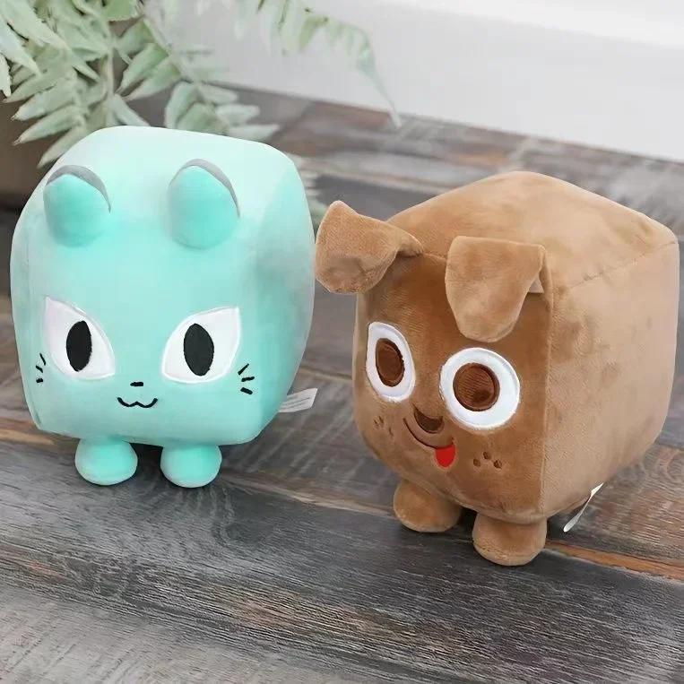 Cartoon Pet Simulator X Plush Toys Big Games Stuffed Doll Cat Dog Bee Animals Plushies Pillow Kids Birthday Christmas Gifts