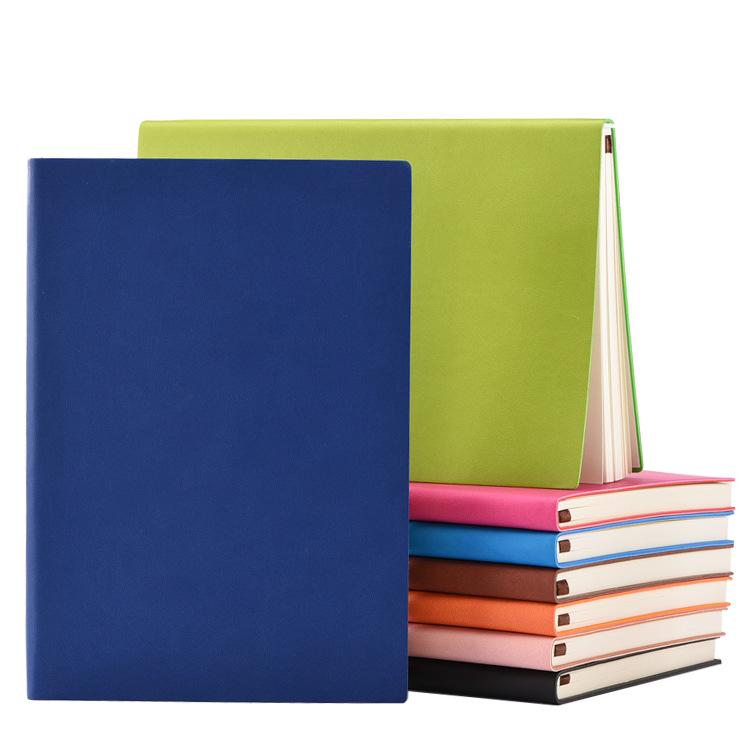 Hot Sale Customizable A5 Planner Notebook 50 MOQ Wedding Gift Notebooks 100 Sheets Spiral Binding Soft Cover PU Leather Stock