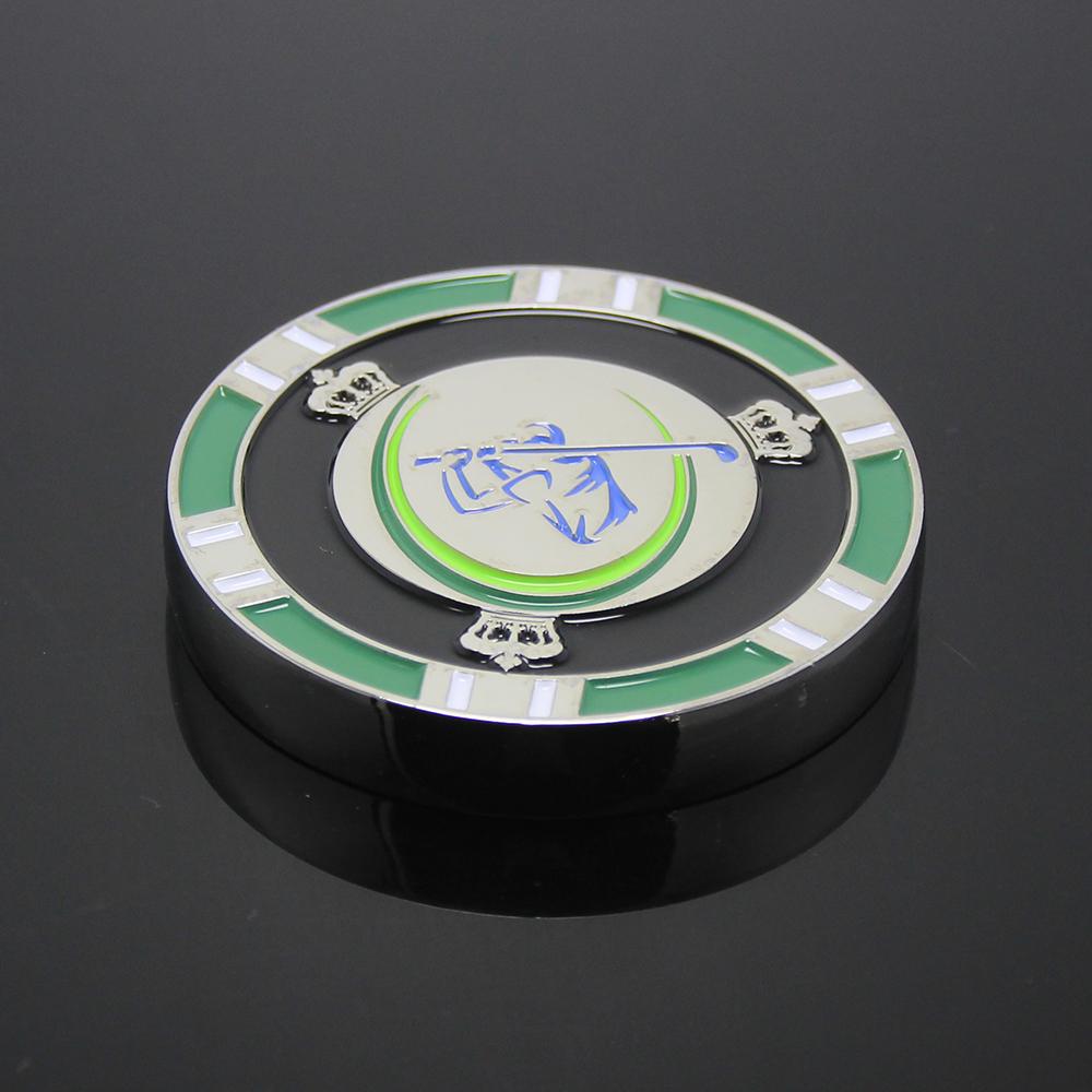Improve Putting Game Alignment Slope Reader Golf Medal Golf Training Tool Spirit Bubble Level Measuring Gradienter Golf Coins