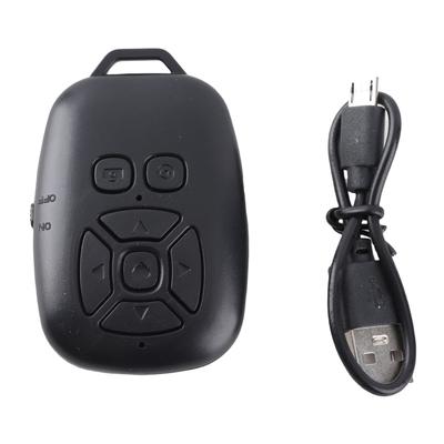 Bluetooth 5.0 Remote Shutter Wireless Camera Remote Control For Selfie Photos Videos Black