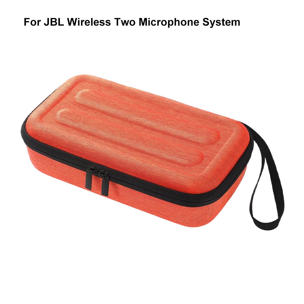 

Для JBL PartyBox Беспроводная система с двумя микрофонами Беспроводной чехол для микрофона Ручной двойной микрофон Дорожная сумка для пения караоке